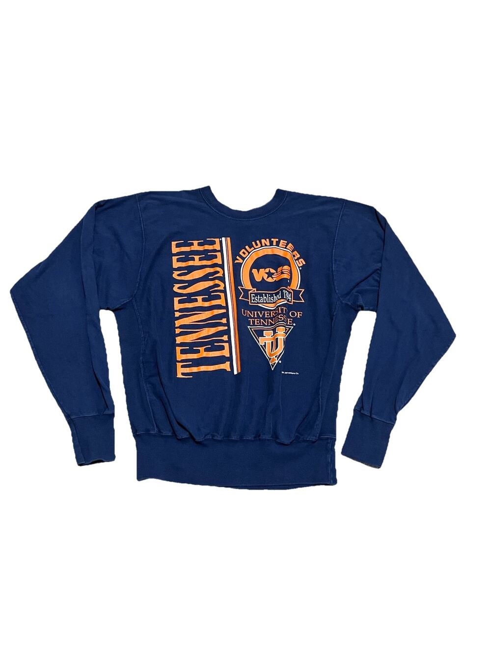 Vintage UT Tennessee Volunteers Shirt Sweatshirt The Guzzler Jeff Williams 1991